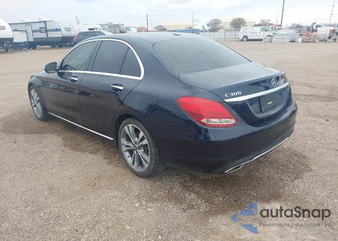 2018 Mercedes-Benz C 300 from USA, damaged, VIN 55SWF4JB4JU268731